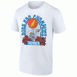 2025 NBA Finals Champions Grateful Dead T Shirt Oklahoma City Thunder w