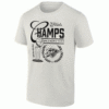 2025 NBA Finals Champions Metallic Logo T Shirt Oklahoma City Thunder S