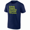 ARIKE PAIGE DIJONAI MYISHA NALYSSA SHIRT Ampersand Stars 2025 Dallas Wings