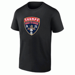 FLORIDA HOCKEY CHAMPS LOGO SHIRT 2024 25 Stanley Cup Champions Florida Panthers B