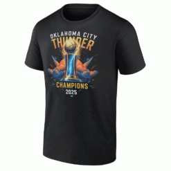 OKC CHAMPIONS 2025 SHIRT 2025 NBA Champions Oklahoma City Thunder B