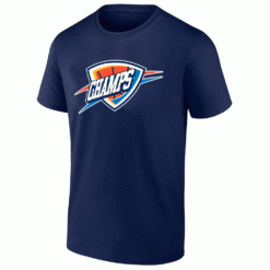 OKC CHAMPS LOGO SHIRT 2025 NBA Champions Oklahoma City Thunder N