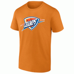 OKC CHAMPS LOGO SHIRT 2025 NBA Champions Oklahoma City Thunder O