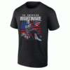 THE AMERICAN NIGHTMARE SHIRT Cody Rhodes WWE American Flag Tee B