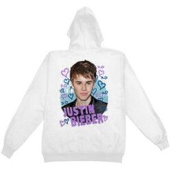 Justin Bieber XO Girls Jr Hooded Sweatshirt