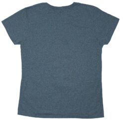 Rolling Stones Cracked Logo & Tongue on Dark Heather Gray Women's Tee Womens T-shirt