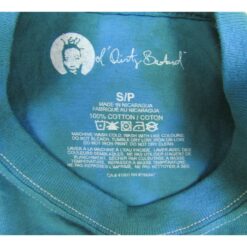 Ol' Dirty Bastard Odb Neon Portrait Blue Green Tie Dye T-shirt