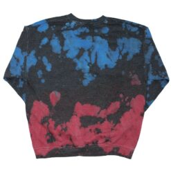 Mary J. Blige Jumbo Face Tie Dye Crew Neck Fleece Sweatshirt