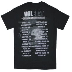 Volbeat Outlaw Gentlemen & Shady Ladies North America 2014 T-shirt