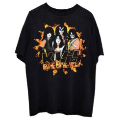KISS Fire Logo T-shirt