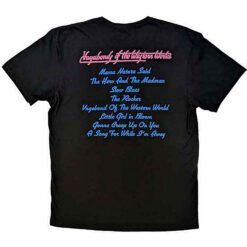 Thin Lizzy Vagabonds Of The Western World Tracklist T-shirt