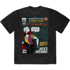 Disney The Nightmare Before Christmas Spiral Hill Sally T-shirt