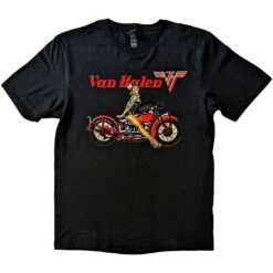 Van Halen Pin-up Motorcycle T-shirt