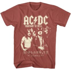 AC/DC AC/DC Hth Texas T-shirt
