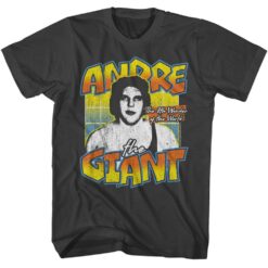 Andre The Giant Andre The Giant 8th Wonder T-shirt