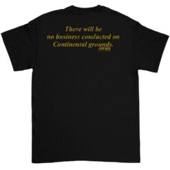John Wick John Wick Continental Locations T-shirt