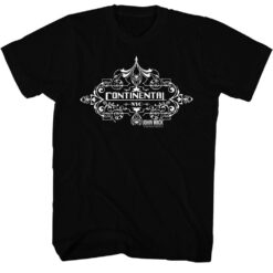 John Wick John Wick Continental Fancy Badge T-shirt