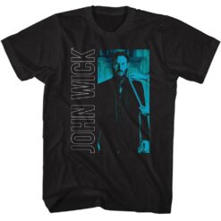 John Wick John Wick Vertical Text Rectangle 2 T-shirt