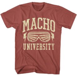 Macho Man Macho Man University T-shirt