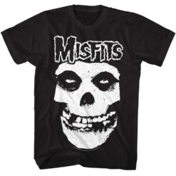 Misfits Misfits Logo Outline Skull T-shirt