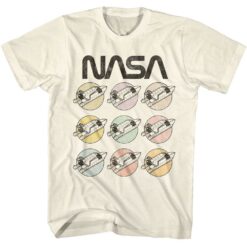 NASA Nasa Pastel Rockets T-shirt