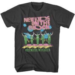 New Kids On The Block Nkotb Live From Boston T-shirt