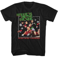 New Kids On The Block Nkotb Merry Merry Christmas T-shirt