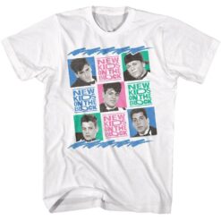 New Kids On The Block Nkotb Tricolor Squares T-shirt