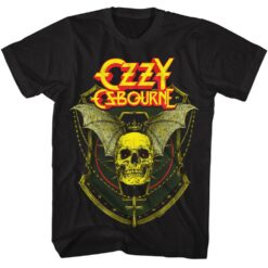Ozzy Osbourne Ozzy Crowned Skull Winged T-shirt