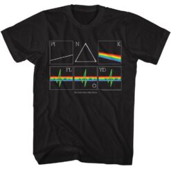 Pink Floyd Pink Floyd Dsotm Heartbeat Prism T-shirt
