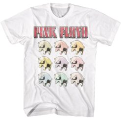 Pink Floyd Pink Floyd Multi Color Pig Babies T-shirt