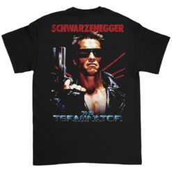 Terminator Terminator Ill Be Back Front And Back T-shirt