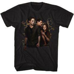 Twilight Twilight Edward Jacob Bella Swirls T-shirt