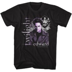 Twilight Twilight Edward And Crest T-shirt