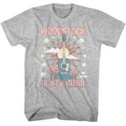 Woodstock Woodstock Guitar And Sun T-shirt