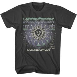 Woodstock Woodstock Sun And Moon Phases T-shirt