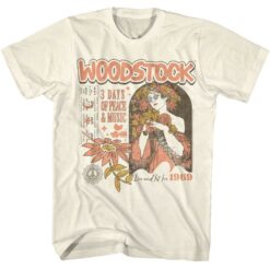 Woodstock Woodstock Hippie Flower Girl T-shirt