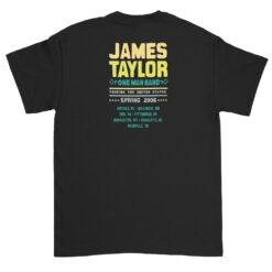 James Taylor One Man Band Tour T-shirt