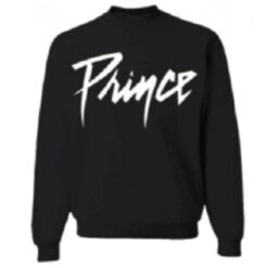 Prince Logo Black Fleece Sweatshirt