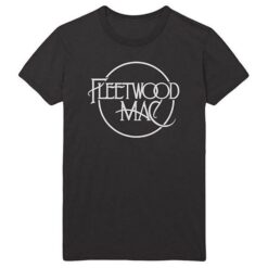 Fleetwood Mac Logo Black T-shirt