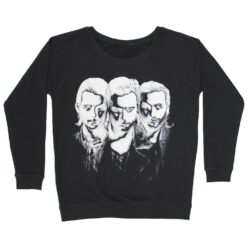 Swedish House Mafia Photo Negative On Black Crewneck Sweatshirt Sweatshirt