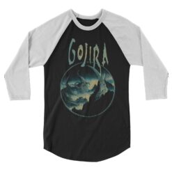 Gojira Sea Creatures Raglan Baseball Jersey