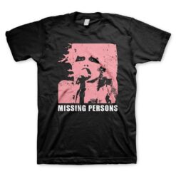 Missing Persons Dale Pink T-shirt