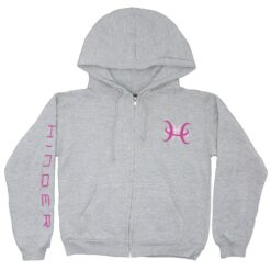 Hinder Pink & Purple Logos by Jon Lauren Girls Jr Sweatshirt