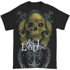 As I Lay Dying Triple Skulls T-shirt