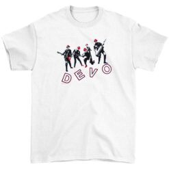 Devo Red, Black & White T-shirt