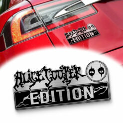 Alice Cooper Edition Laser Engraved Car Name Emblem