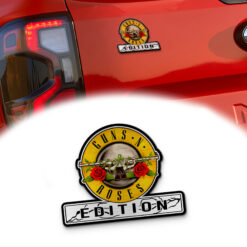 Guns N' Roses Edition Car Name Emblem Version 2