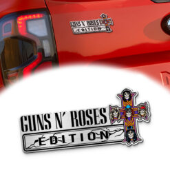Guns N' Roses Edition Car Name Emblem Version 3