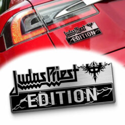 Judas Priest Edition Laser Engraved Car Name Emblem